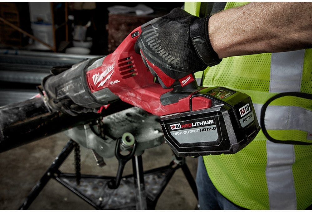 Milwaukee 48-11-1812 M18 REDLITHIUM HIGH OUTPUT HD 12.0Ah Battery Pack (PROMO)