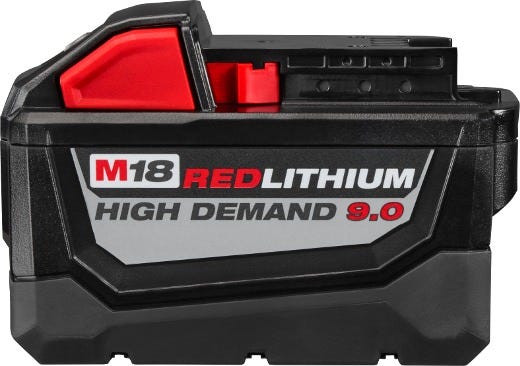 Milwaukee 48-11-1890 M18 REDLITHIUM HIGH DEMAND 9.0Ah Battery Pack (PROMO)