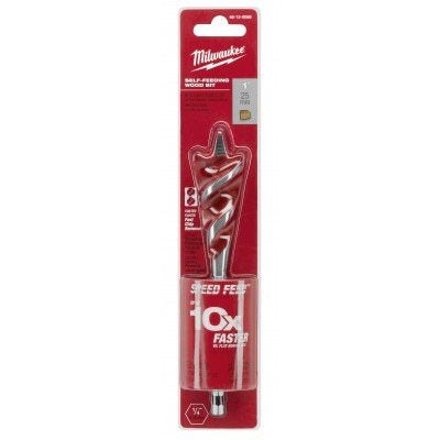 Milwaukee 48-13-0088 1" x 6" Speed Feed Wood Bit