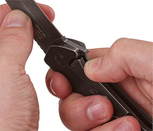 Milwaukee 48-22-1997 2.5" HARDLINE Smooth Blade Pocket Knife