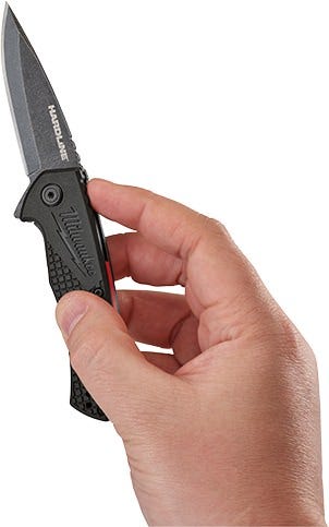 Milwaukee 48-22-1997 2.5" HARDLINE Smooth Blade Pocket Knife