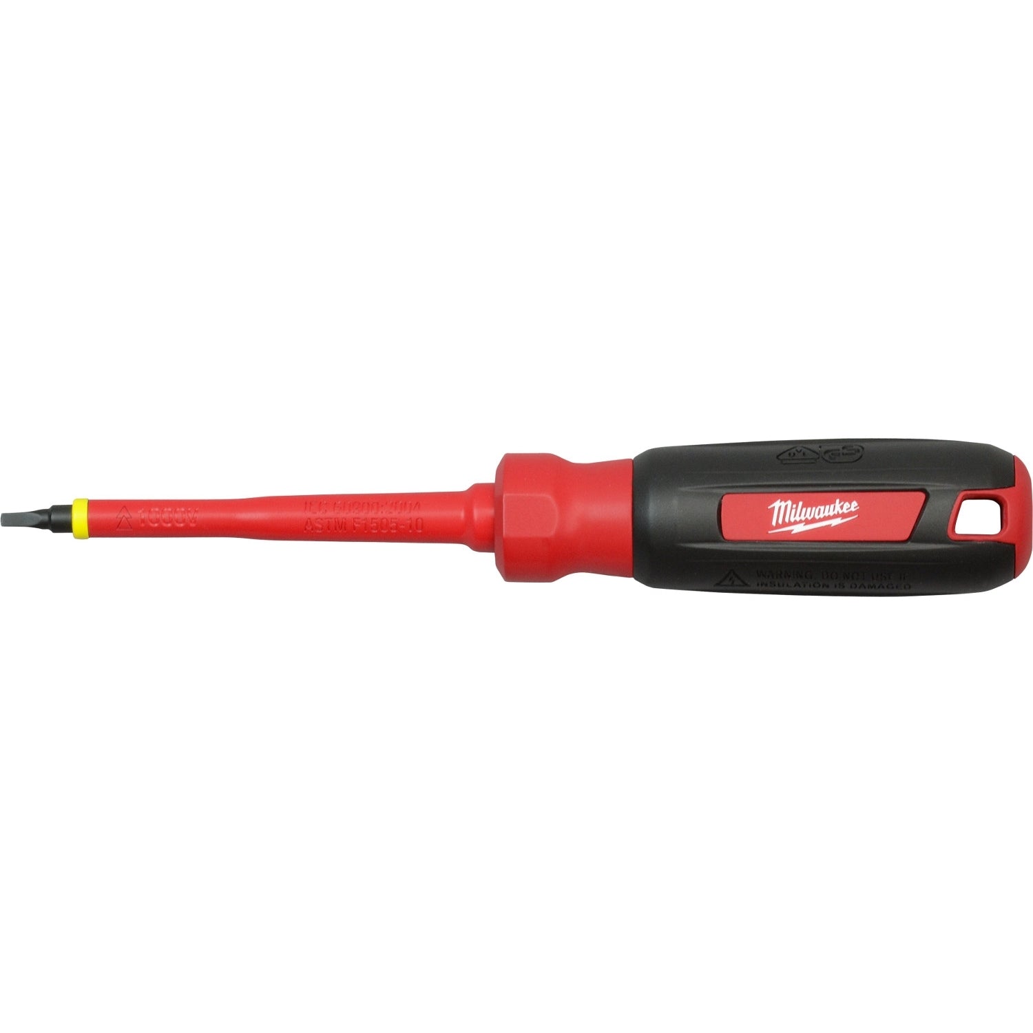 Milwaukee 48-22-2252 #2 Square - 4" 1000V Insulated Screwdriver