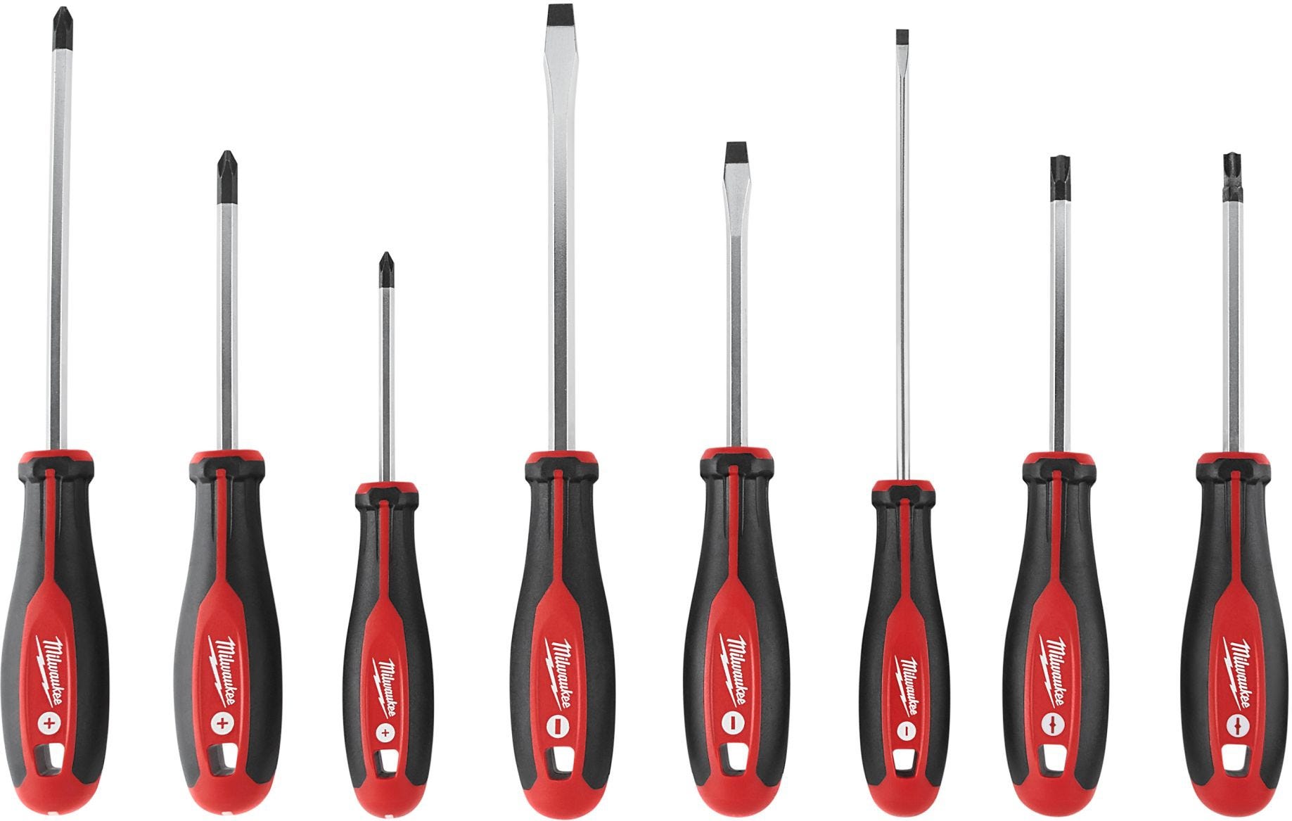 Milwaukee 48-22-2708 8-Piece  Screwdriver Kit w/ ECX