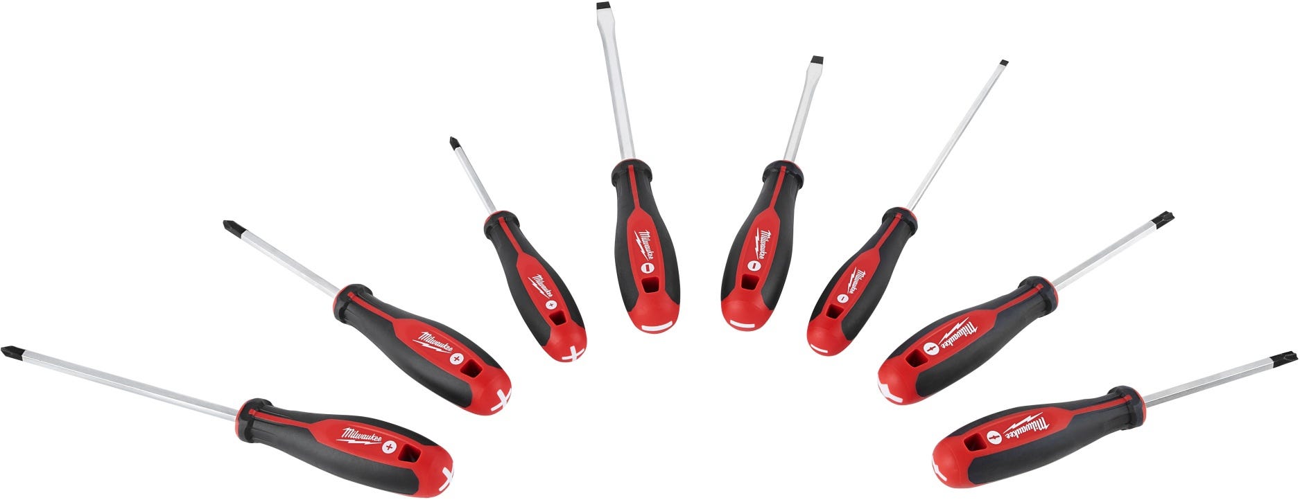 Milwaukee 48-22-2708 8-Piece  Screwdriver Kit w/ ECX