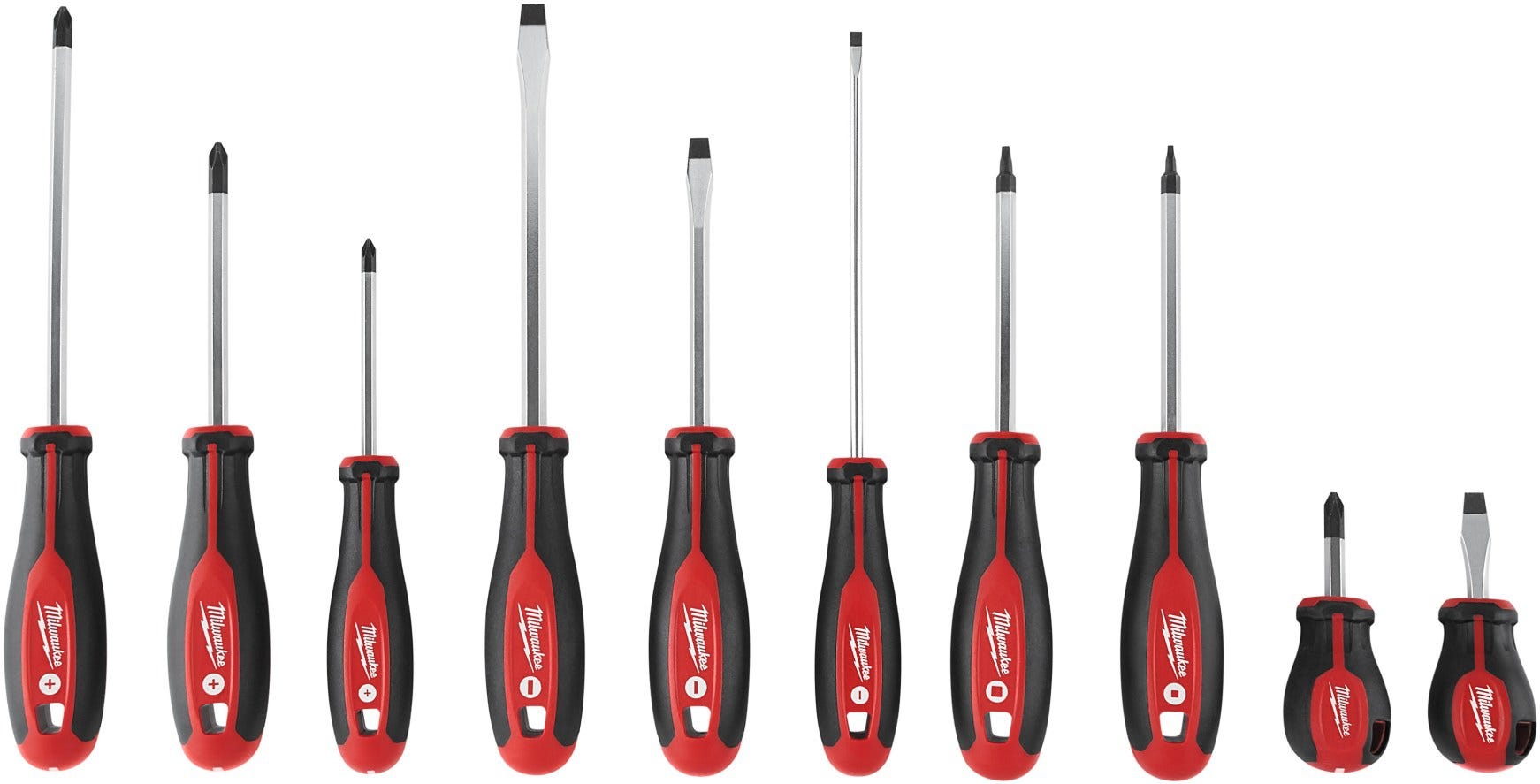 Milwaukee 48-22-2710 10-Piece  Screwdriver Kit