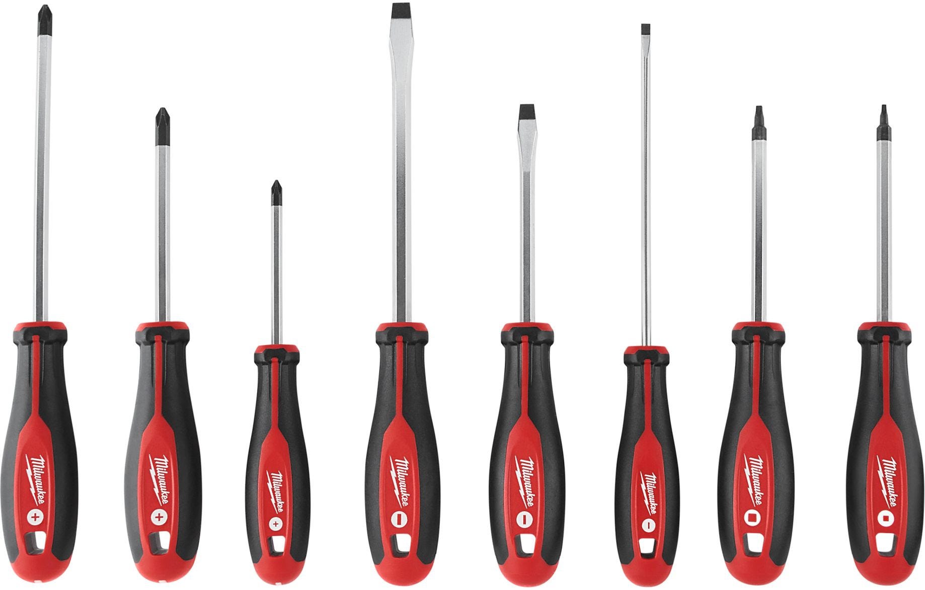 Milwaukee 48-22-2718 8-Piece Screwdriver Kit w/ Square