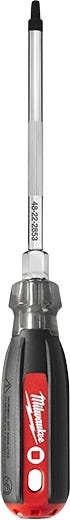 Milwaukee 48-22-2853 #3 Square - 6" Cushion Grip Screwdriver