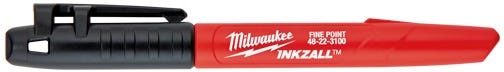 Milwaukee 48-22-3106 4PK Fine Point Colored Markers