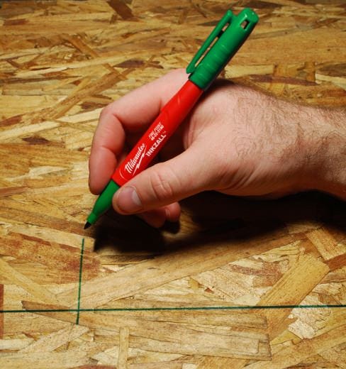 Milwaukee 48-22-3106 4PK Fine Point Colored Markers