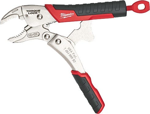 Milwaukee 48-22-3407 7" TORQUE LOCK Curved Jaw Locking Pliers with Durable Grip