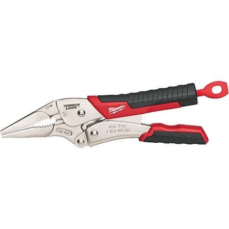 Milwaukee 48-22-3409 9" TORQUE LOCK Long Nose Locking Pliers with Durable Grip