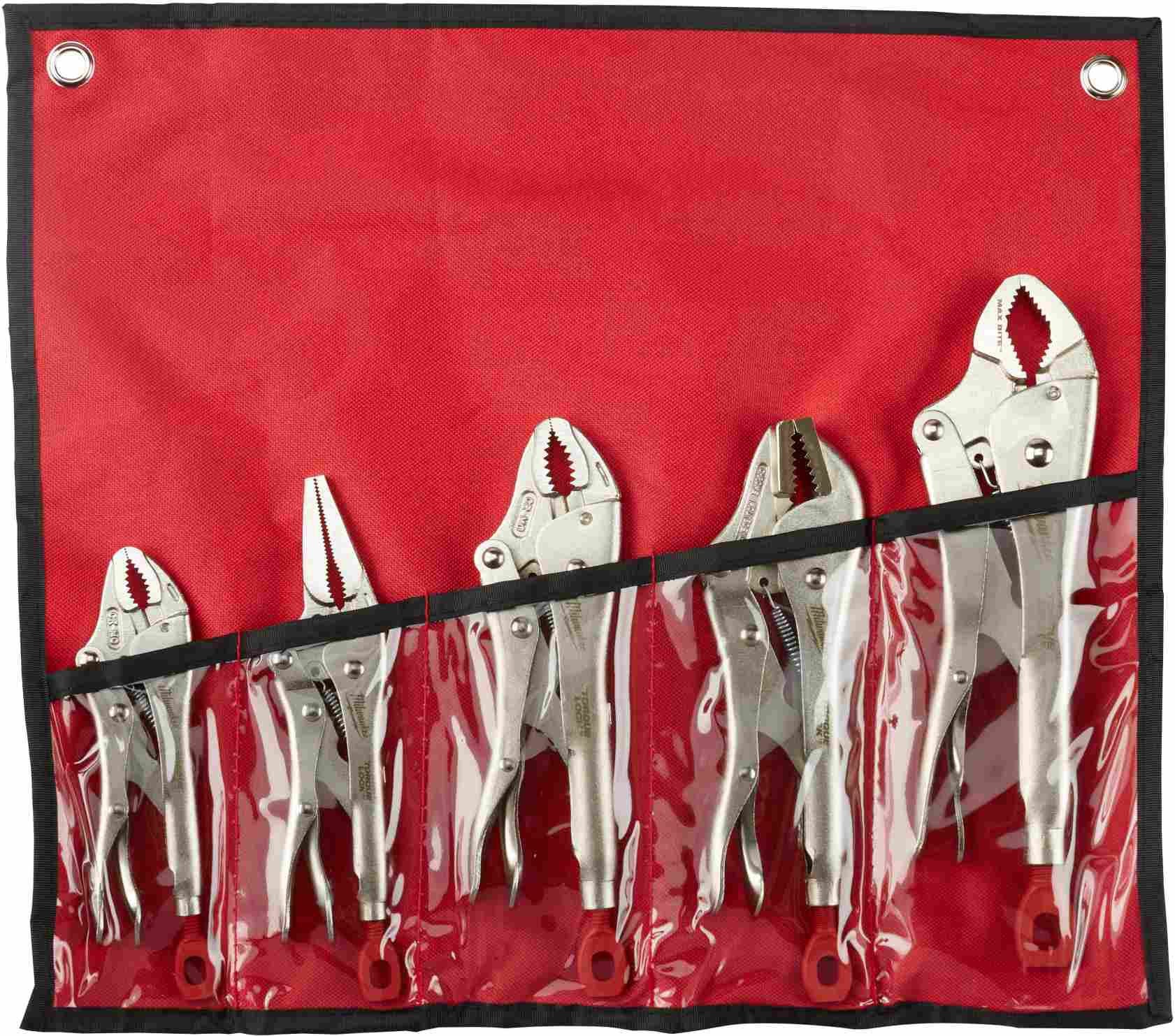 Milwaukee 48-22-3695 5-Piece  Torque Lock Pliers Kit