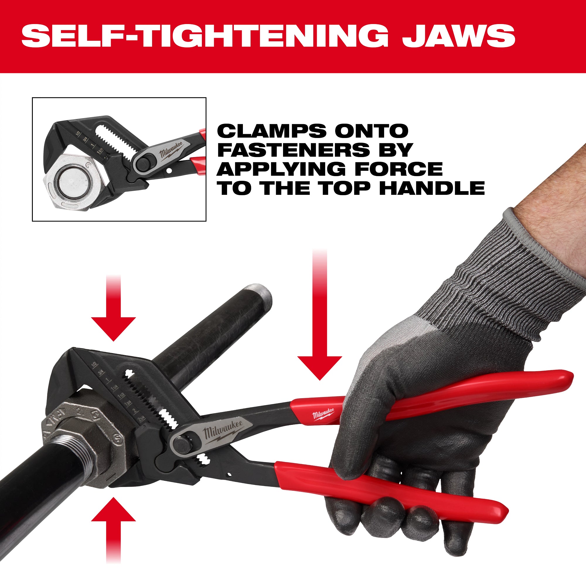 Milwaukee 2-Piece Pliers Wrench Set (48-22-6930)
