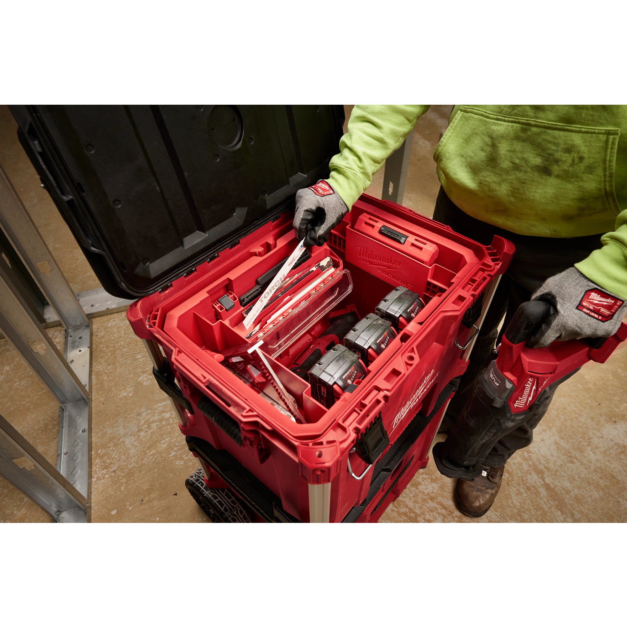 Milwaukee 48-22-8029 Tool Box Attachment Ready Tray for PACKOUT Tool Boxes