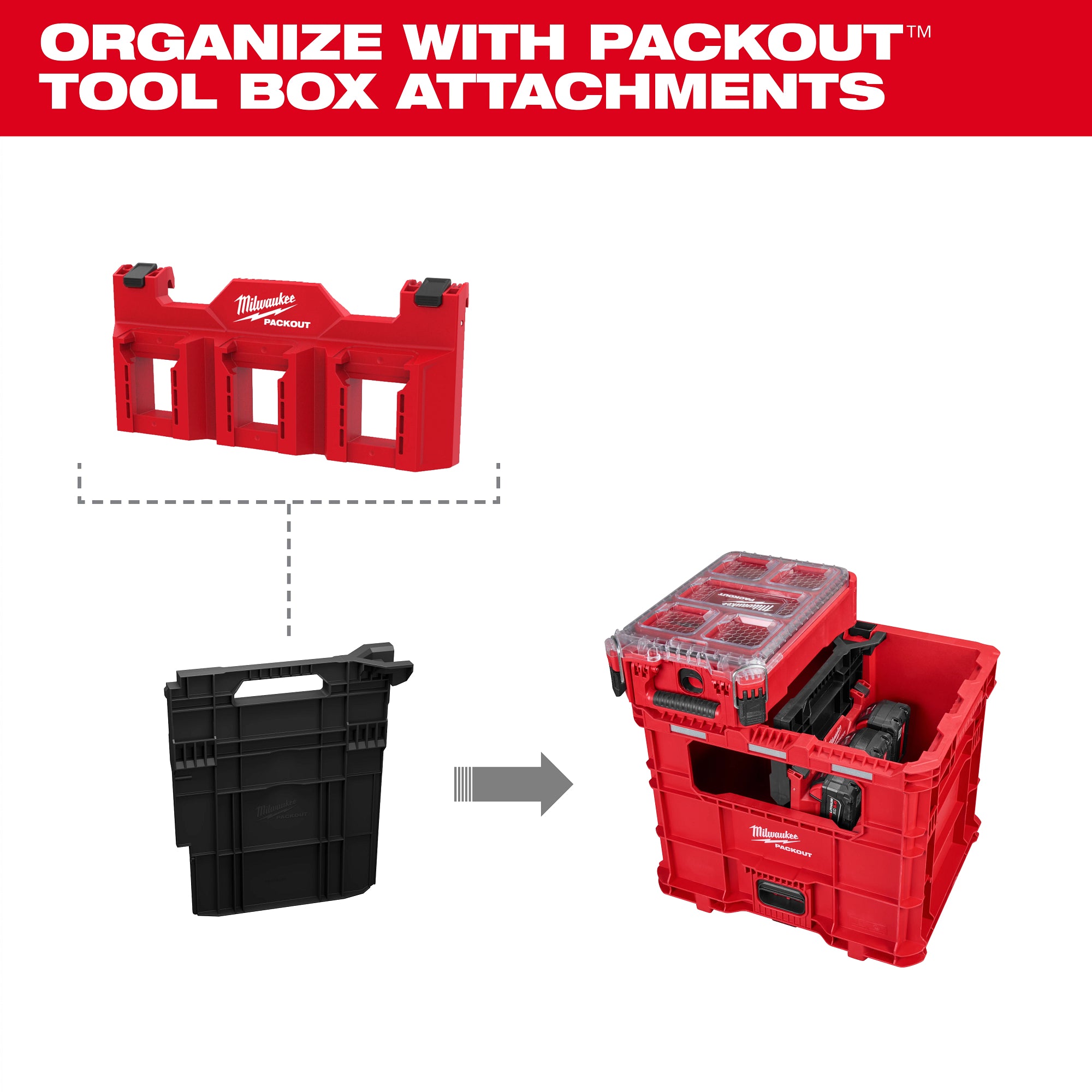Milwaukee 48-22-8039 Divider for PACKOUT XL Crate – Tool Nut