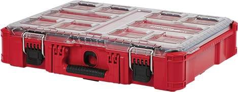 Milwaukee 3-Piece PACKOUT Rolling Tool Box + Large Tool Box + Organizer Set
