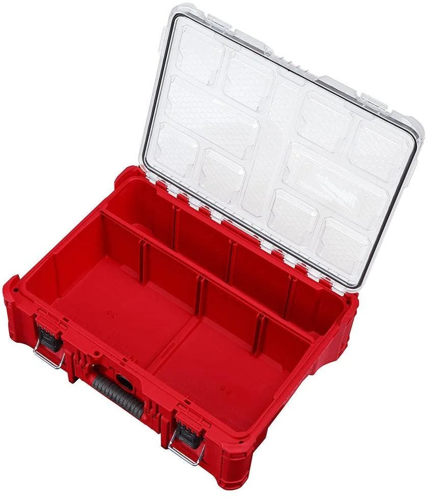 Milwaukee 48-22-8443 PACKOUT 3-Drawer Tool Box, PACKOUT Deep Organizer and Drawer Dividers