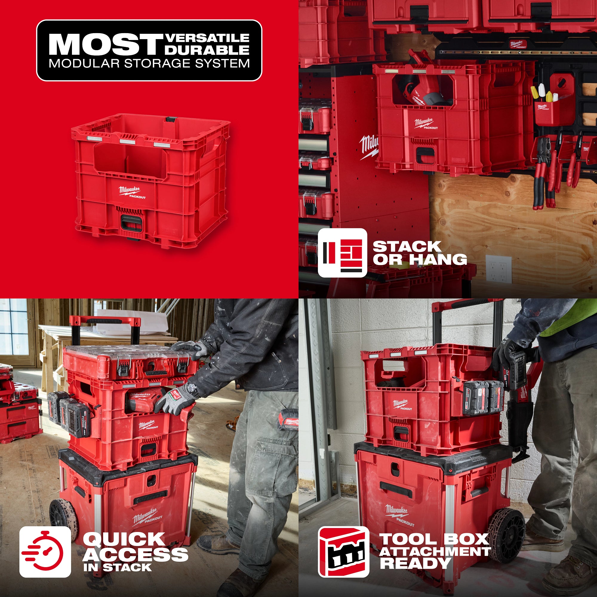 Milwaukee 48-22-8439 PACKOUT XL Crate – Tool Nut