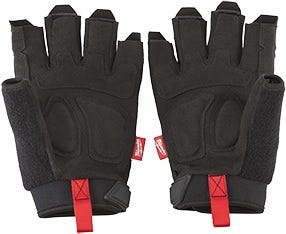 Milwaukee 48-22-8744 Fingerless Work Gloves, XXL (PROMO)