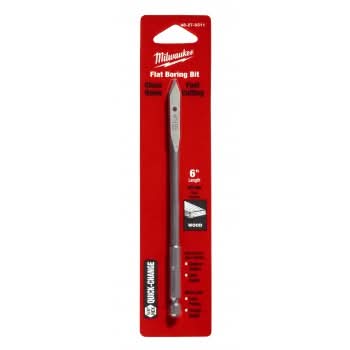 Milwaukee 48-27-0311 Flat Boring Bit 5/16" x 6"