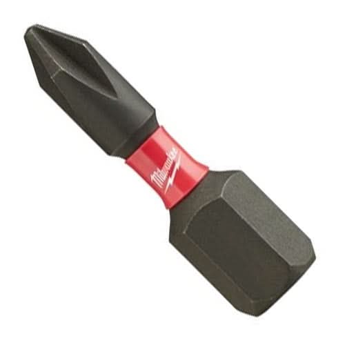 Milwaukee 48-32-4111 Shockwave 1-Inch Ph1 Impact Bit, 25-Pack