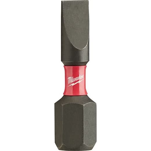 Milwaukee 48-32-4117 Shockwave Impact Slotted 3/16" Insert Bits, 25-Pack