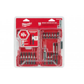 Milwaukee 48-32-4403 SHOCKWAVE 18-Piece Driver Bit Set
