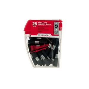 Milwaukee 48-32-4607 #2 Square Recess SHOCKWAVE 1" Insert Bit