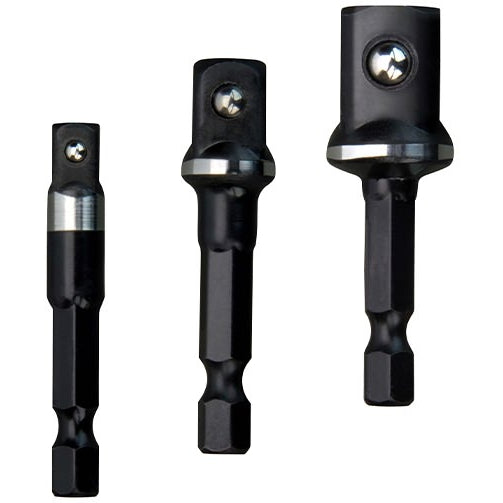 さく Milwaukee 48-32-5033 SHOCKWAVE HEX Shank Socket Adapter Set – Tool Nut