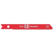 Milwaukee 48-42-0120 2-3/4" 18 TPI High Speed Steel Jigsaw Blade, 5-Pack