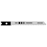 Milwaukee 48-42-0240 3-1/8" 8 TPI High Carbon Steel Jigsaw Blade, 5-Pack