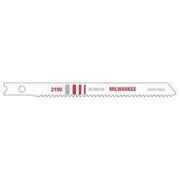 Milwaukee 48-42-2190 3-5/8" 14 TPI Bi-Metal Jigsaw Blade, 5-Pack
