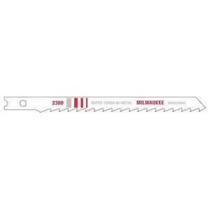 Milwaukee 48-42-2300 4" 6 TPI Bi-Metal Jigsaw Blade, 5-Pack