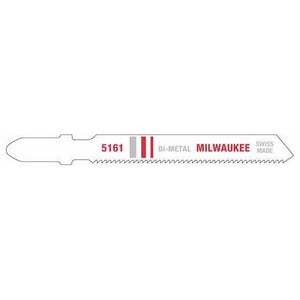 Milwaukee 48-42-5161 3" 24 TPI Bi-Metal Jigsaw Blade, 5-Pack