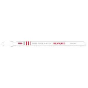 Milwaukee 48-42-5166 5-1/4" 24 TPI Bi-Metal Jigsaw Blade, 5-Pack