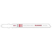 Milwaukee 48-42-5311 4" 10 TPI Bi-metal Jigsaw Blade, 5-Pack