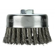 Milwaukee 48-52-1350 4" Knot Wire Cup Brush - Carbon Steel