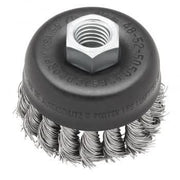 Milwaukee 48-52-5050 3" Knot Wire Cup Brush - Stainless Steel