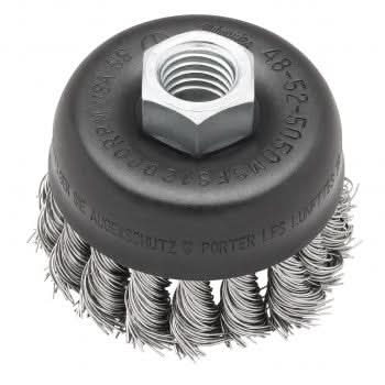 Milwaukee 48-52-5050 3" Knot Wire Cup Brush - Stainless Steel