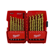 Milwaukee 48-89-0012 29-Piece Thunderbolt Titanium Coated Drill Bits