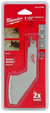 Milwaukee 49-00-5450 Grout Removal Tool for Recip Saws