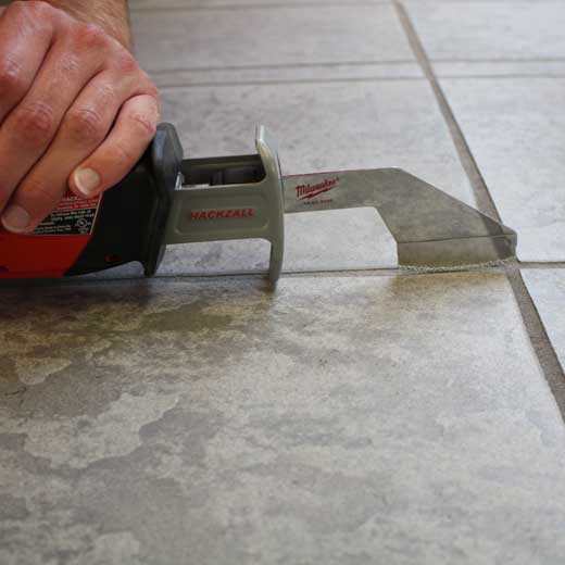 Milwaukee 49-00-5450 Grout Removal Tool for Recip Saws
