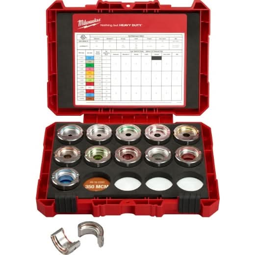 Milwaukee 49-16-KITA #8 - 350 MCM Aluminum U Style Die Kit