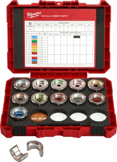 Milwaukee 49-16-KITA #8 - 350 MCM Aluminum U Style Die Kit Promo (PROMO)