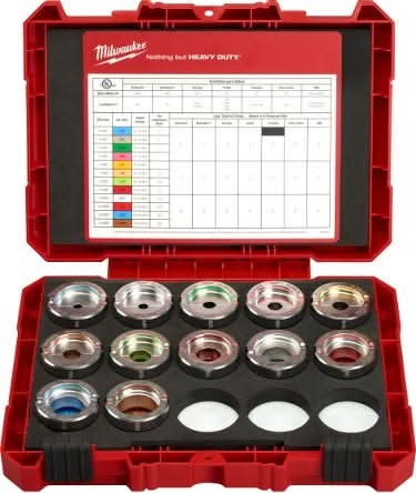 Milwaukee 49-16-KITA #8 - 350 MCM Aluminum U Style Die Kit