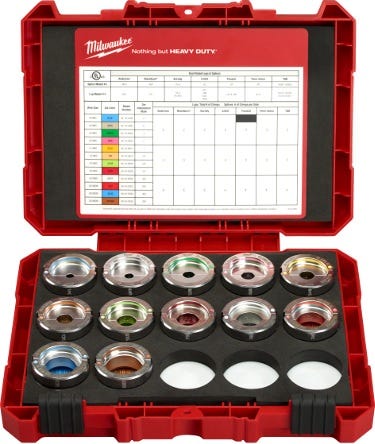 Milwaukee 49-16-KITA #8 - 350 MCM Aluminum U Style Die Kit Promo (PROMO)