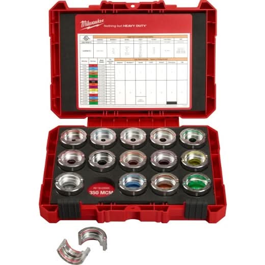 Milwaukee 49-16-KITC #8 - 600 MCM Copper U Style Die Kit