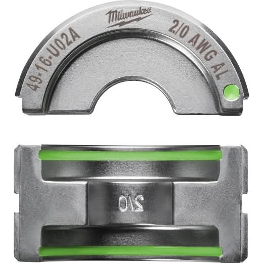 Milwaukee 49-16-U02A 2/0 Aluminum U Style Die