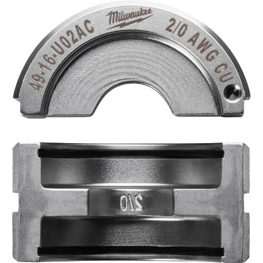 Milwaukee 49-16-U02AC 2/0 Copper U Style Die