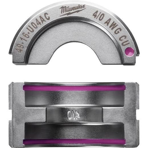 Milwaukee 49-16-U04AC 4/0 Copper U Style Die